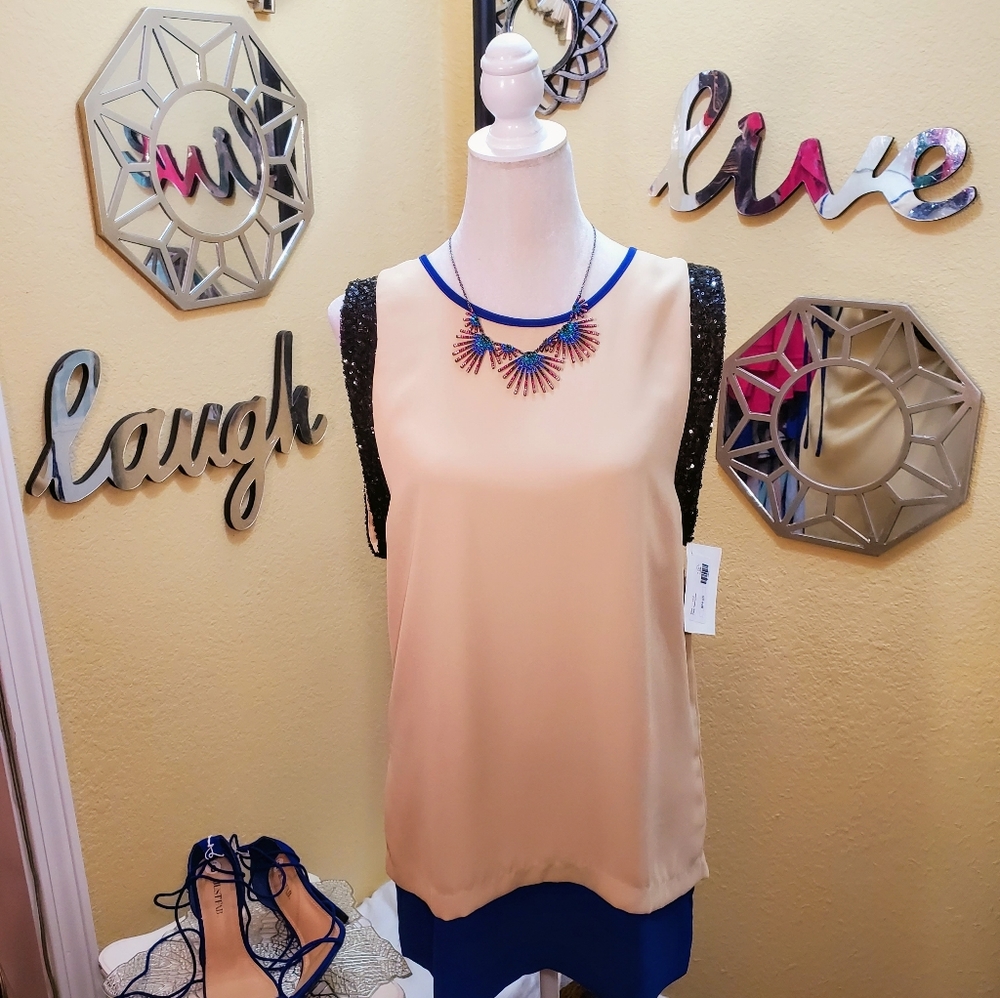 C. Luce Cobalt Mini Dress sz M *NwT*